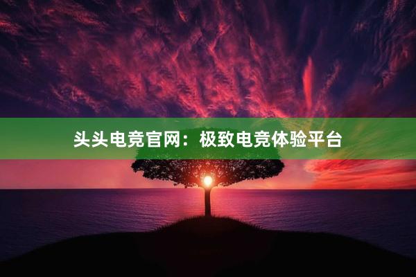 头头电竞官网：极致电竞体验平台