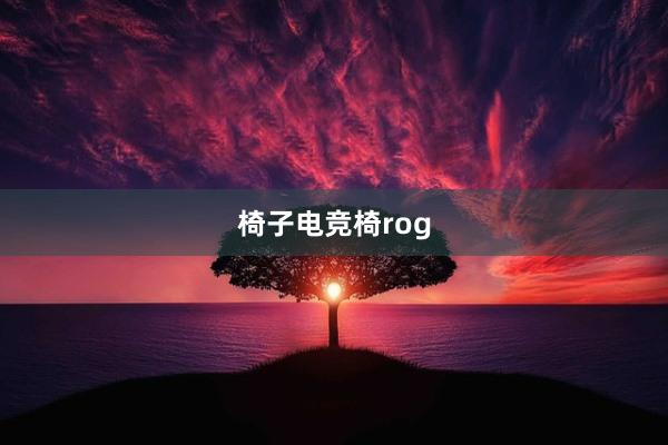 椅子电竞椅rog